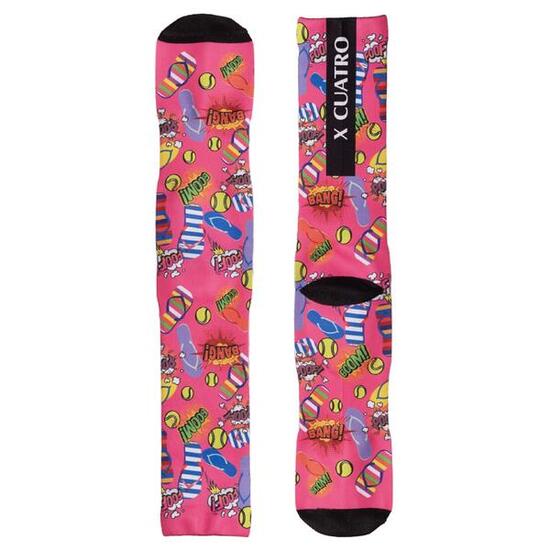 Chaussettes sublimées 35-38 - polyester élasthanne