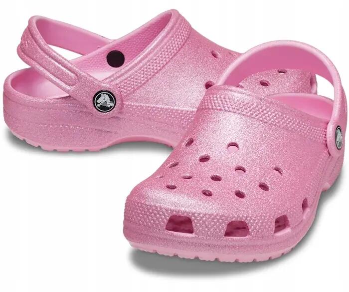 Chodaki Dla Dzieci Crocs Classic Glitter Kids Clog. 2/6