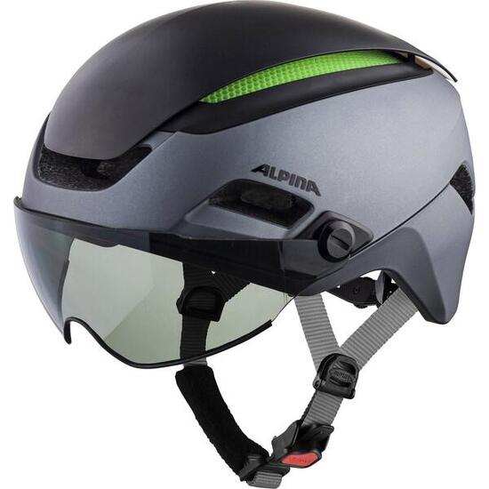 Alpina Altona VM Fahrradhelm 52–57 cm, Carbon Grey