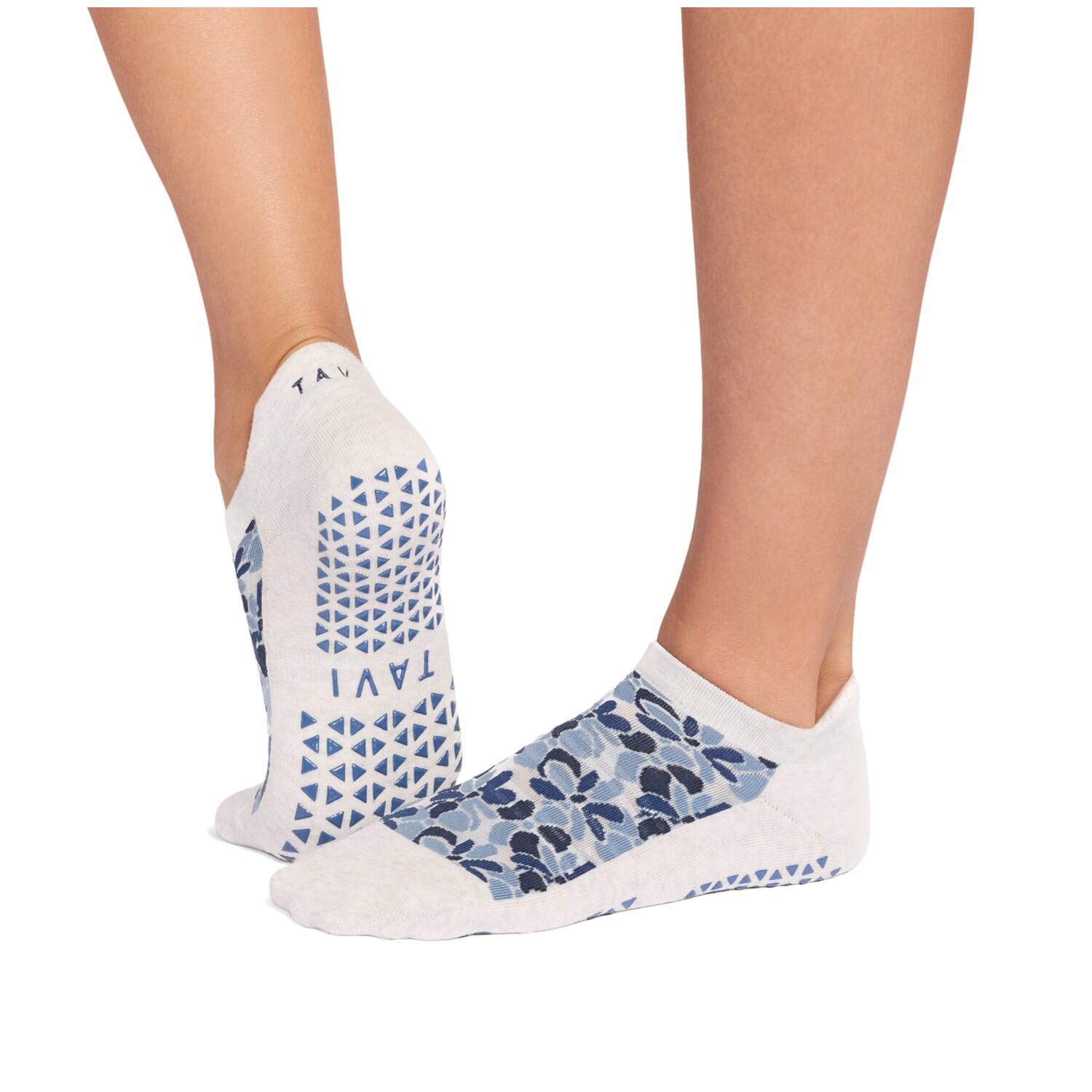 Tavi Savvy Yoga No-Show Grip Socks - Blauw/Donkerblauw - 36/39 3/4
