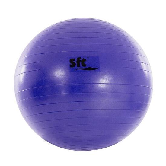 Ballon de gym 55 cm - anti-cassable, fitball et pilates