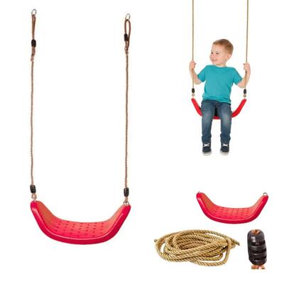 Sedile per altalena da giardino per bambini con corde regolabili