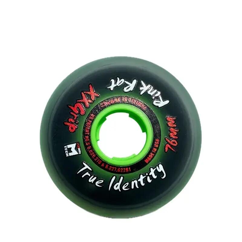 RINK RAT True Identity XX 76mm, BLK/GRN вътрешни колела за ролкови кънки