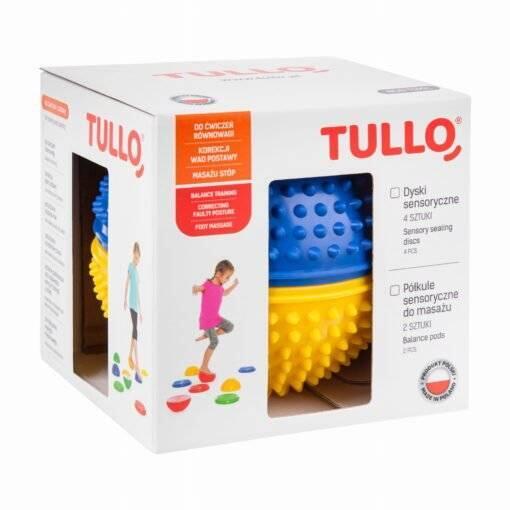 Emisferă senzorială 2 buc galben-albastru