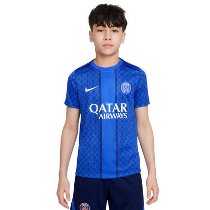 NIKE PSG kindertrikot Dri-FIT korte mouwen, blauw