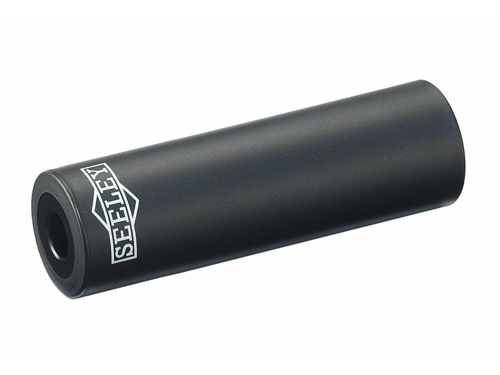 Seeley Signature BMX Peg 14mm as, 3/8" adapter meegeleverd 1/2