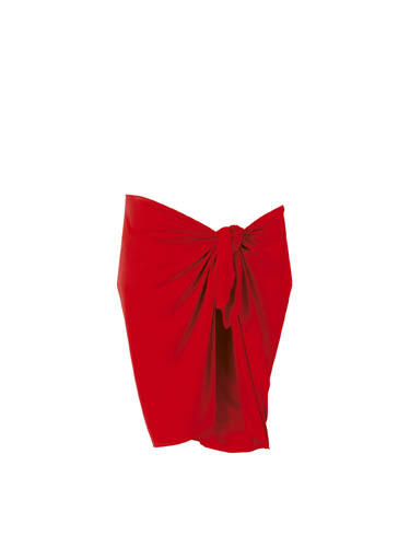 Pareo Beco czerwone - Polyester 165x56 cm