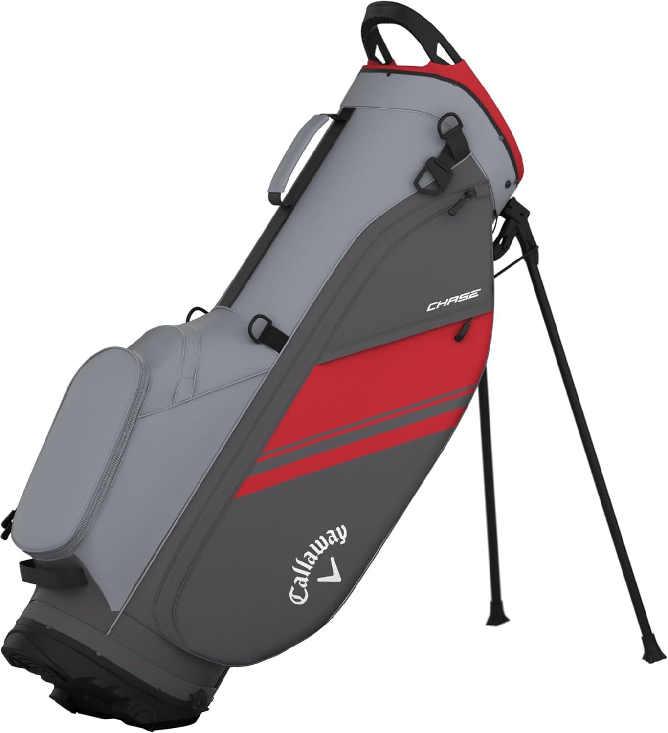 Bolsa de soporte Chase gris y roja 2026 2/4