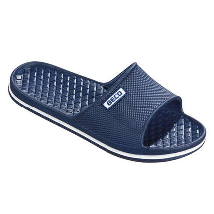 Beco Damen-Slides Dunkelblau