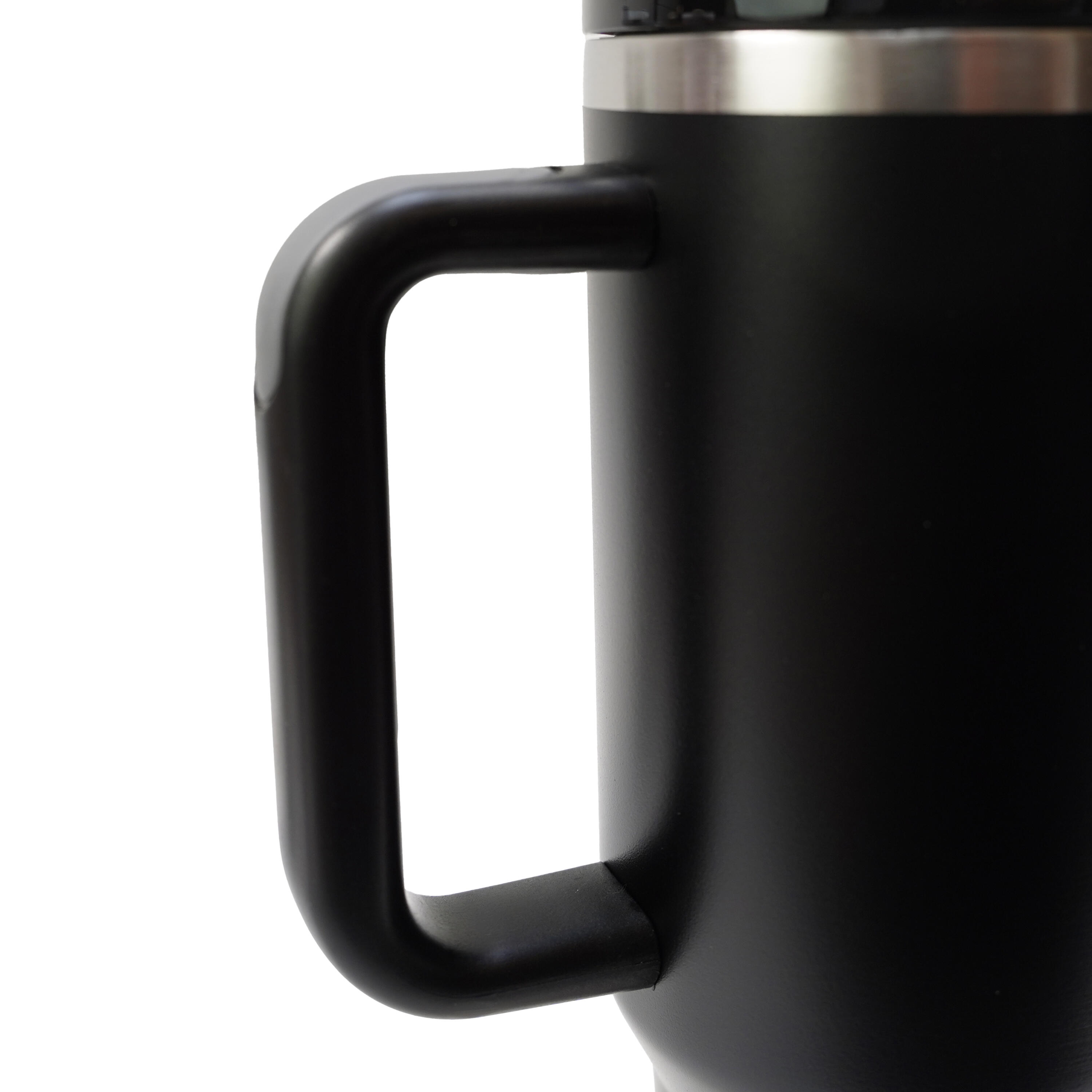 Eurocatch Tumbler 1.2L - Thermosbeker met Handvat - Vaatwasserbestendig - Zwart 4/6