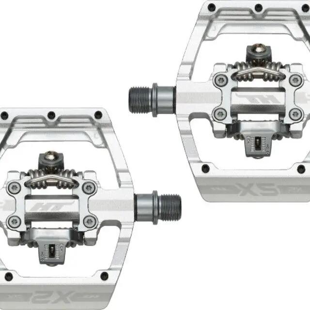 HT Clipless Pedals X2 SX Silver