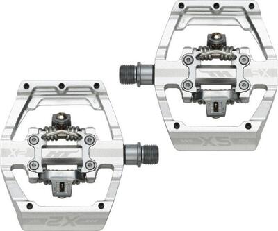 Ht clipless pedals x2 sx silver
