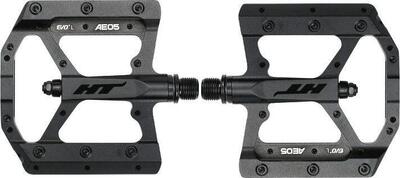 Ht components ae05 evo+ flat pedals stealth black