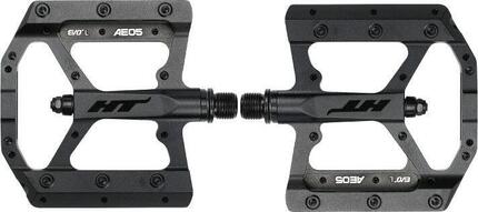 HT Components AE05 Evo+ Flat Pedals Stealth Black