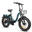ESKUTE D202 Bicicletă pliabilă fat bike cu coș frontal, baterie de 48V 20.8 Ah