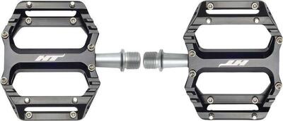 Paar platte pedalen ht components ar09sx zwart