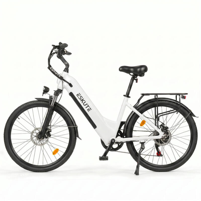 Bicicletă electrică de oraș ESKUTE C202, motor de 250W, baterie de 48V 17.5Ah