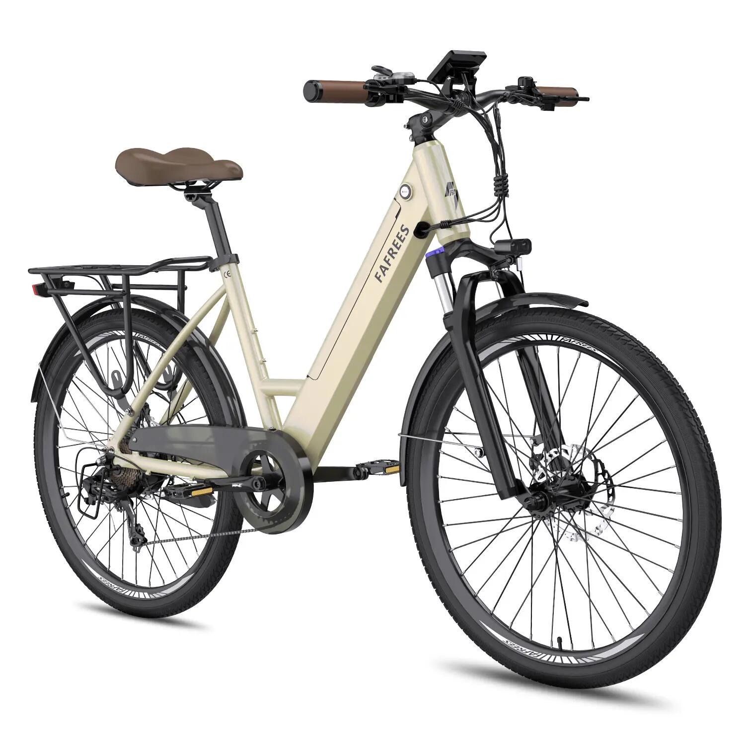 Bicicletta elettrica urbana Fafrees F26 Pro con batteria da 36V 15Ah 3/7