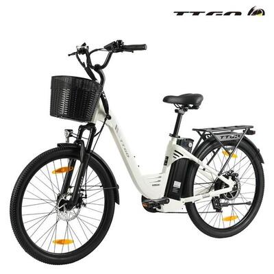 E-bike lage instap c2 pro 120km elektrische fiets uniseks zilver