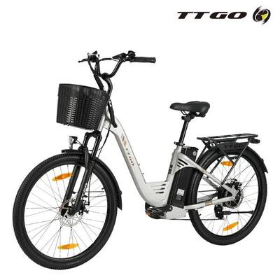 E-bike lage instap c2 pro 120km elektrische fiets uniseks zilver