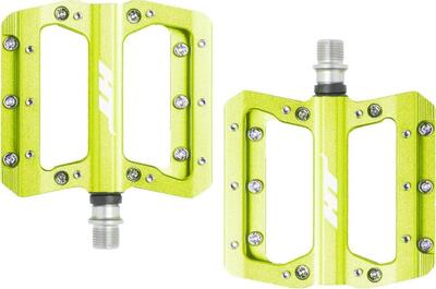HT Components Pedali AN14A Apple Green - flat pedal per MTB Gravel e E-MTB
