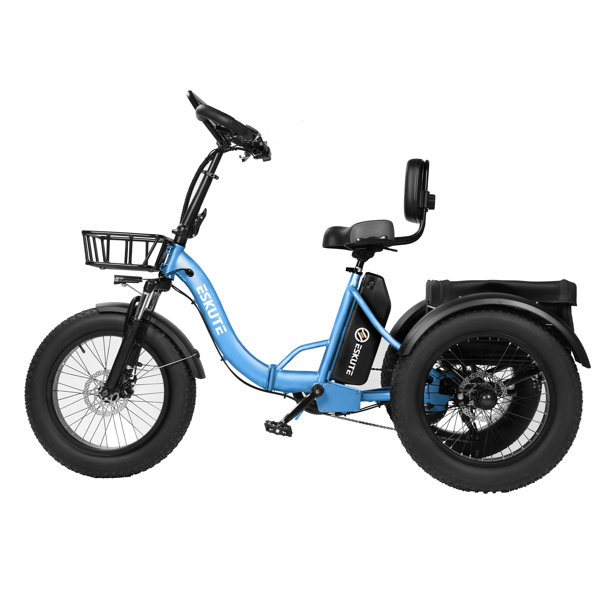 ESKUTE T302 PRO E-Bike Cargo da 20" con batteria da 48V 20.8Ah 4/4