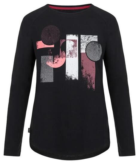 T-shirt manches longues femme Loap Abenka noir