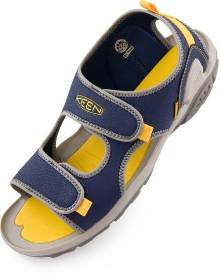 Keen Jr. Knotch Creek Ot Blue Yellow - Kinder-Sandalen Blau-Gelb
