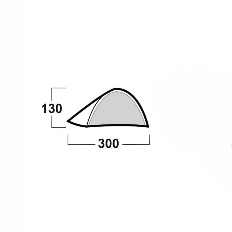 Tenda leggera Bird Plus - 3 persone 3/5