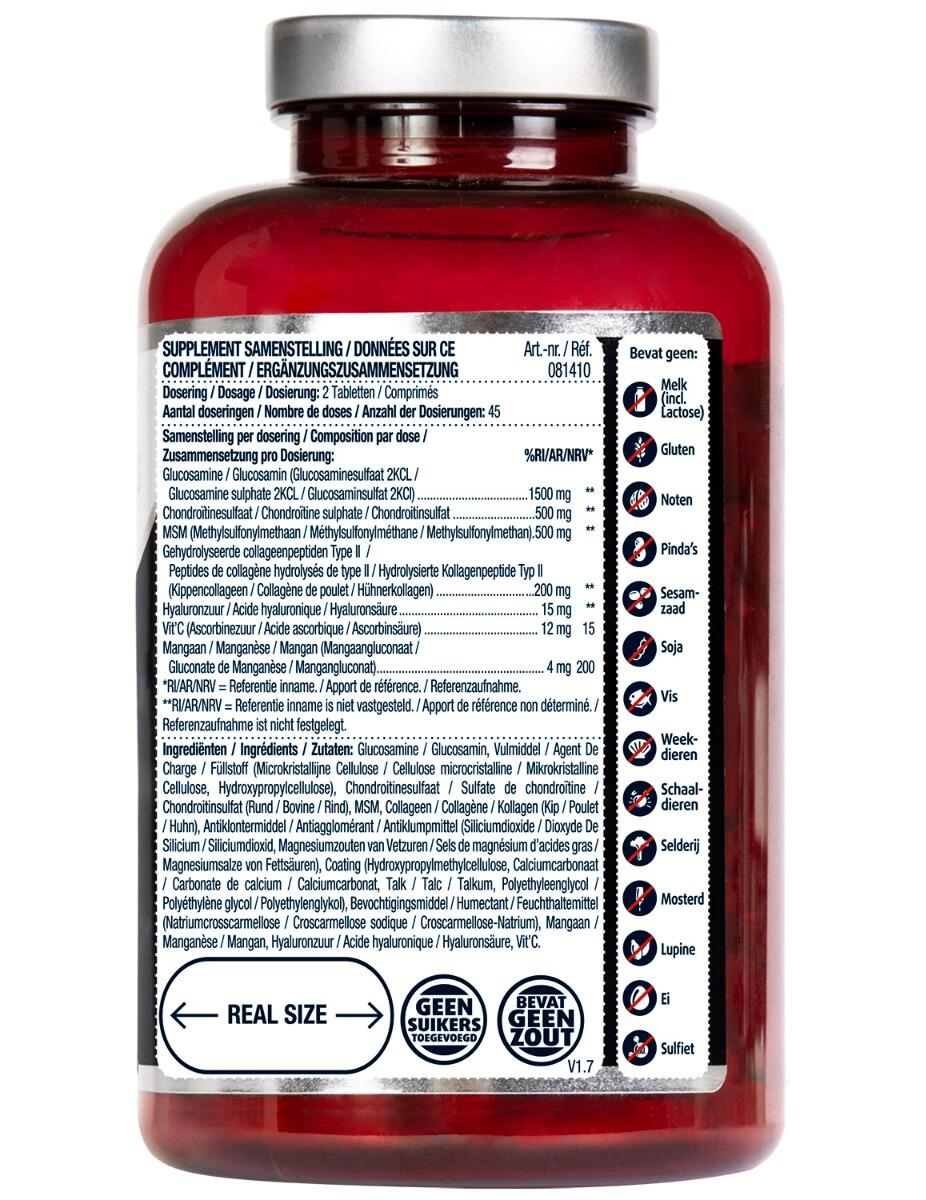 Lucovitaal Glucosamine Collageen type 2 2/5