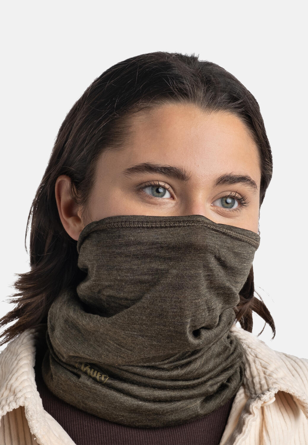 Chusta wielofunkcyjna Merino Lightweight - Solid Bark 5/7