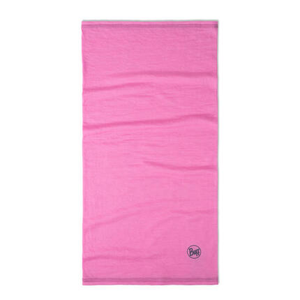 Chusta wielofunkcyjna Buff Lightweight Merino Wool - solid fluor fuchsia