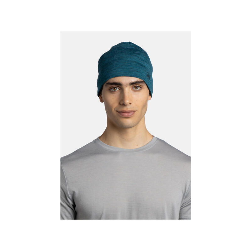 Czapka termoaktywna Buff Lightweight Merino Beanie - solid teal
