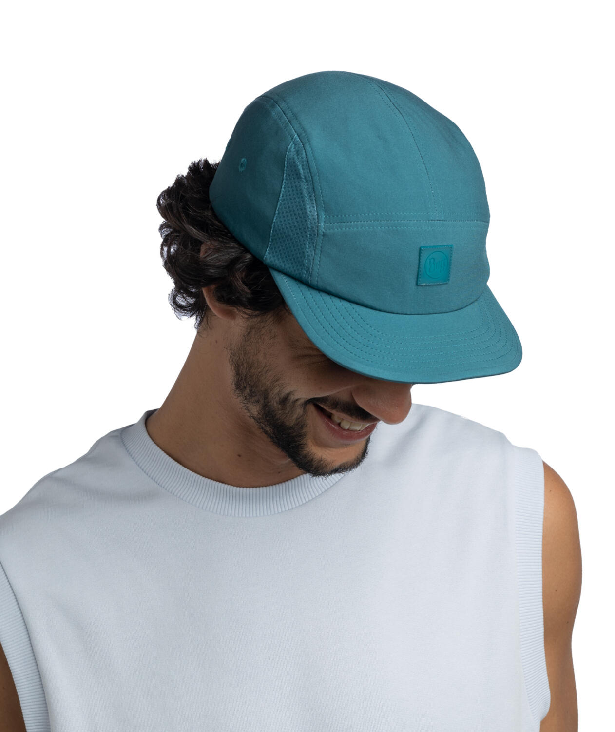 Casquette Buff 5 Panel Go Bleu 4/7