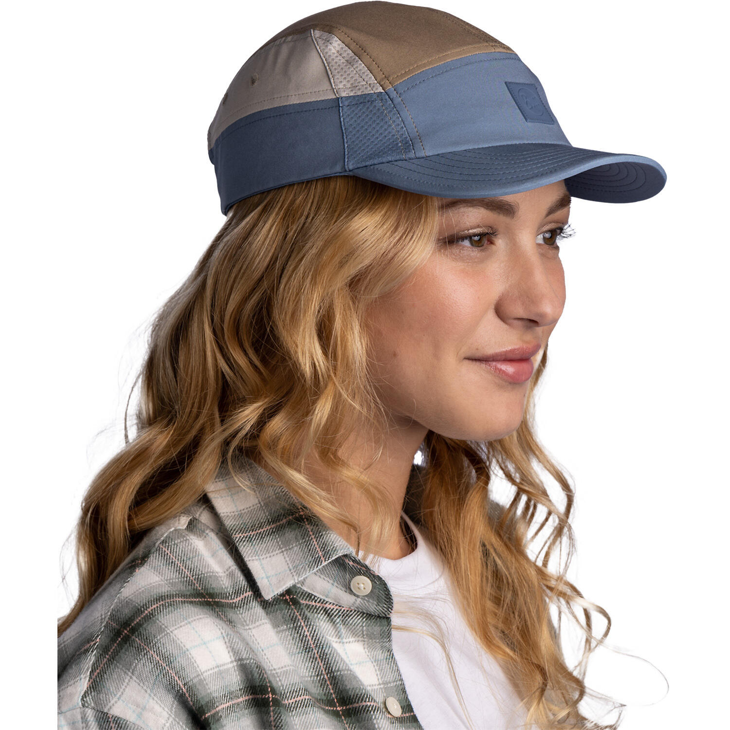 Casquette Buff 5 Panel Go Bleu Kaki 3/7