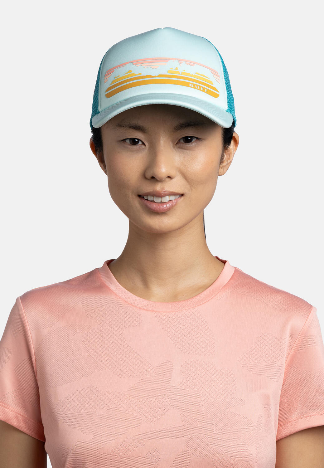 Czapka z daszkiem Buff Trucker Cap - chara mint 5/7