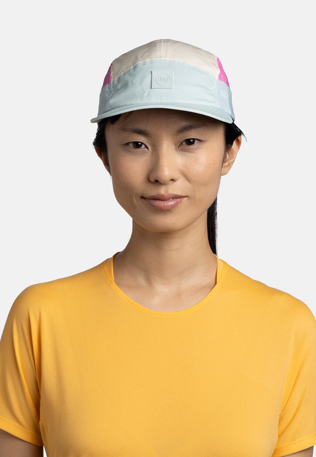 Gorra 5 Panel Go Unisex Buff Verde 5/7