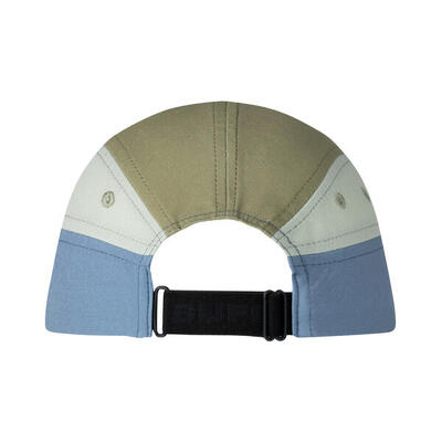 Buff 5 panel go cap blue khaki