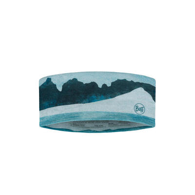 Buff coolnet uv-hoofdband, breed, blauw