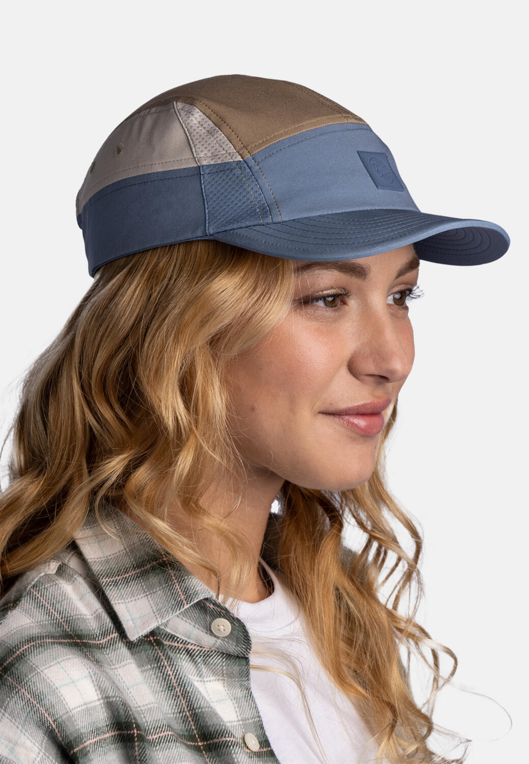 Casquette Buff 5 Panel Go Bleu Kaki 5/7