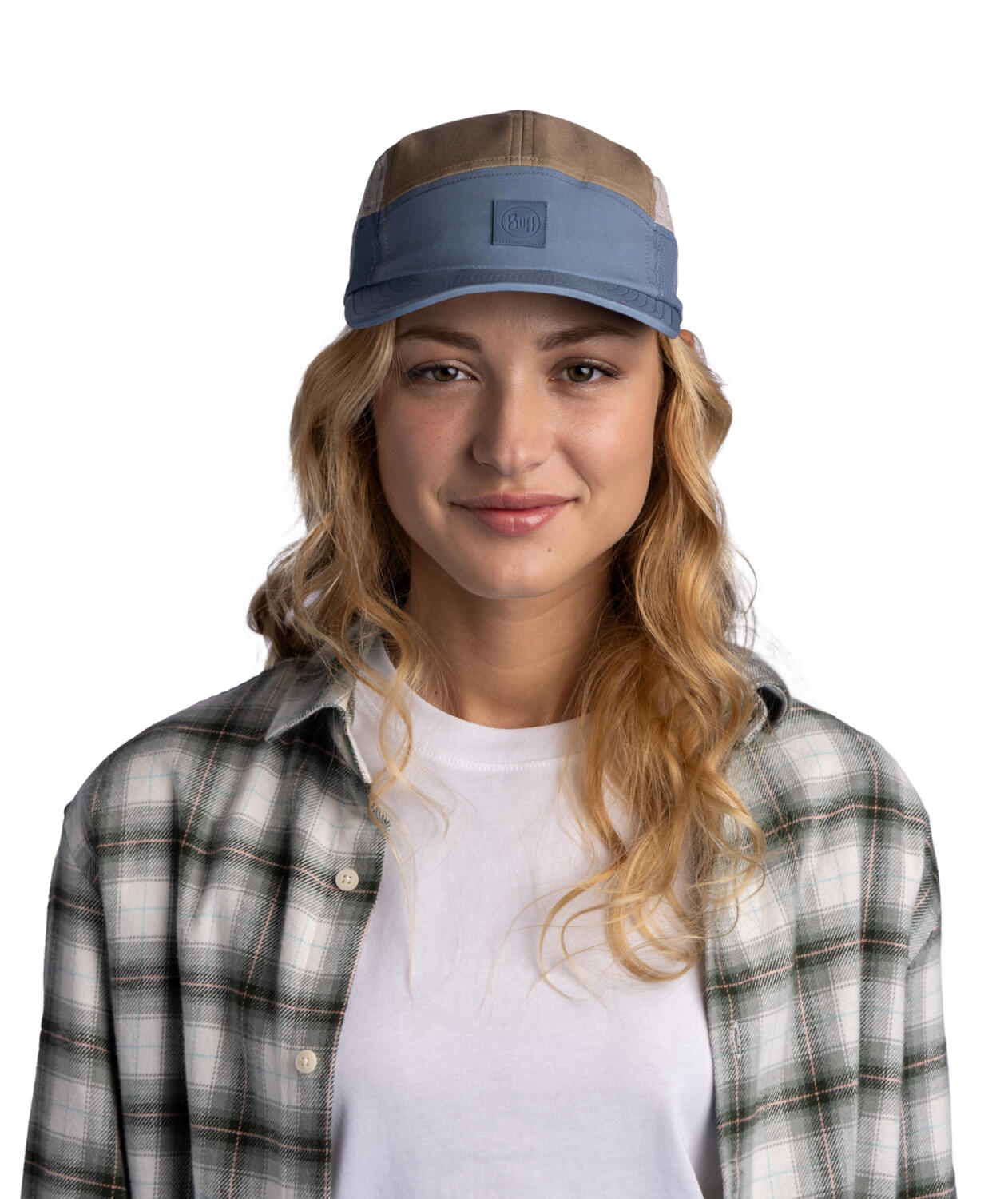 Casquette Buff 5 Panel Go Bleu Kaki 4/7