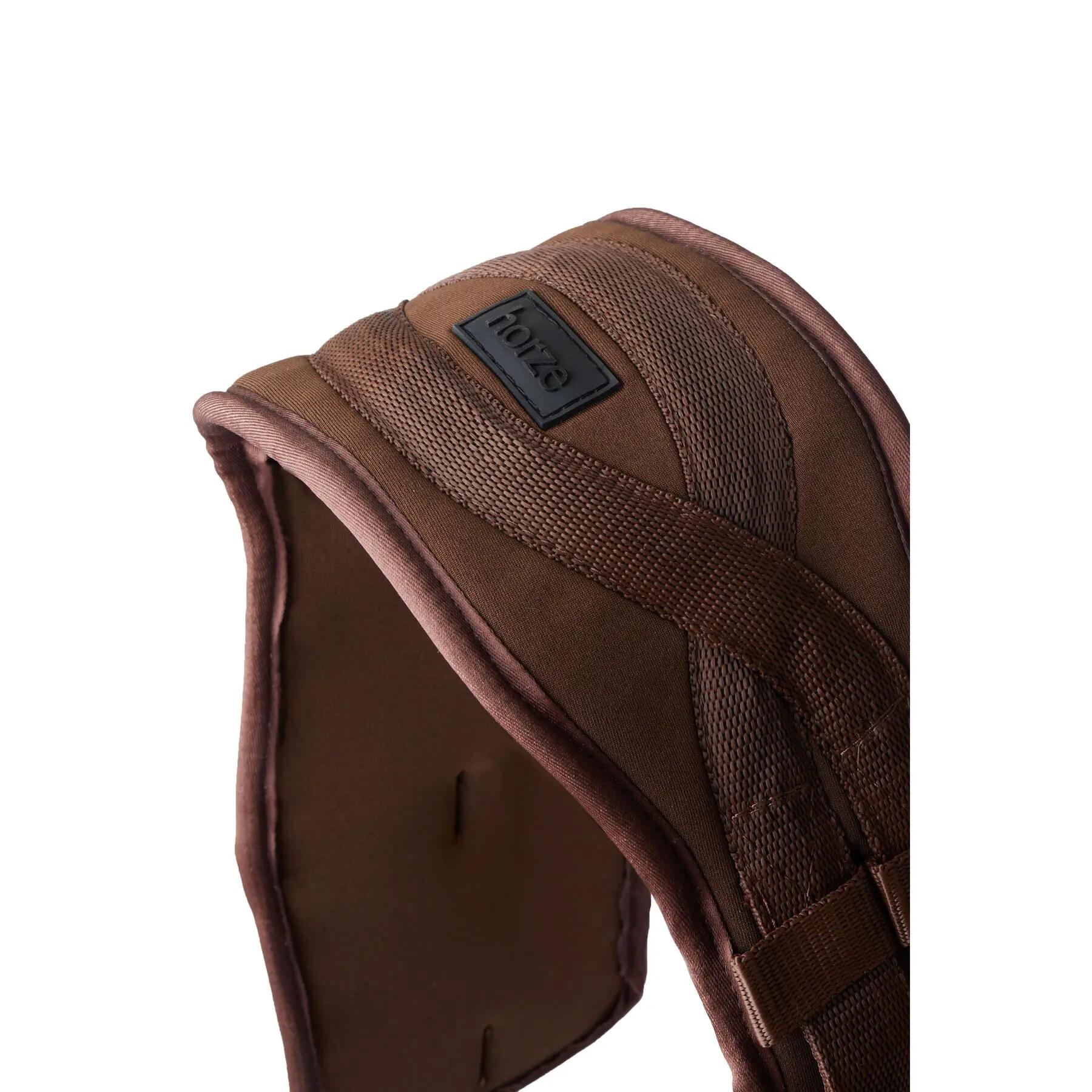 Sottopancia da equitazione preformato in neoprene con elastico Horze Samara 2/3