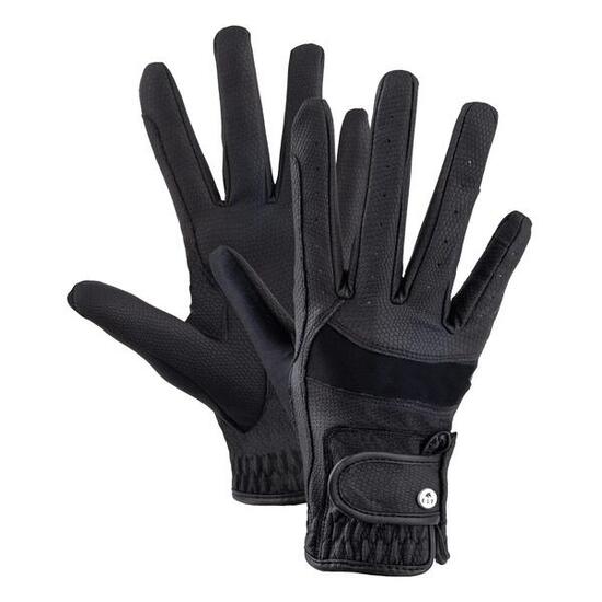 Gants d'équitation en cuir ELT Magnetize