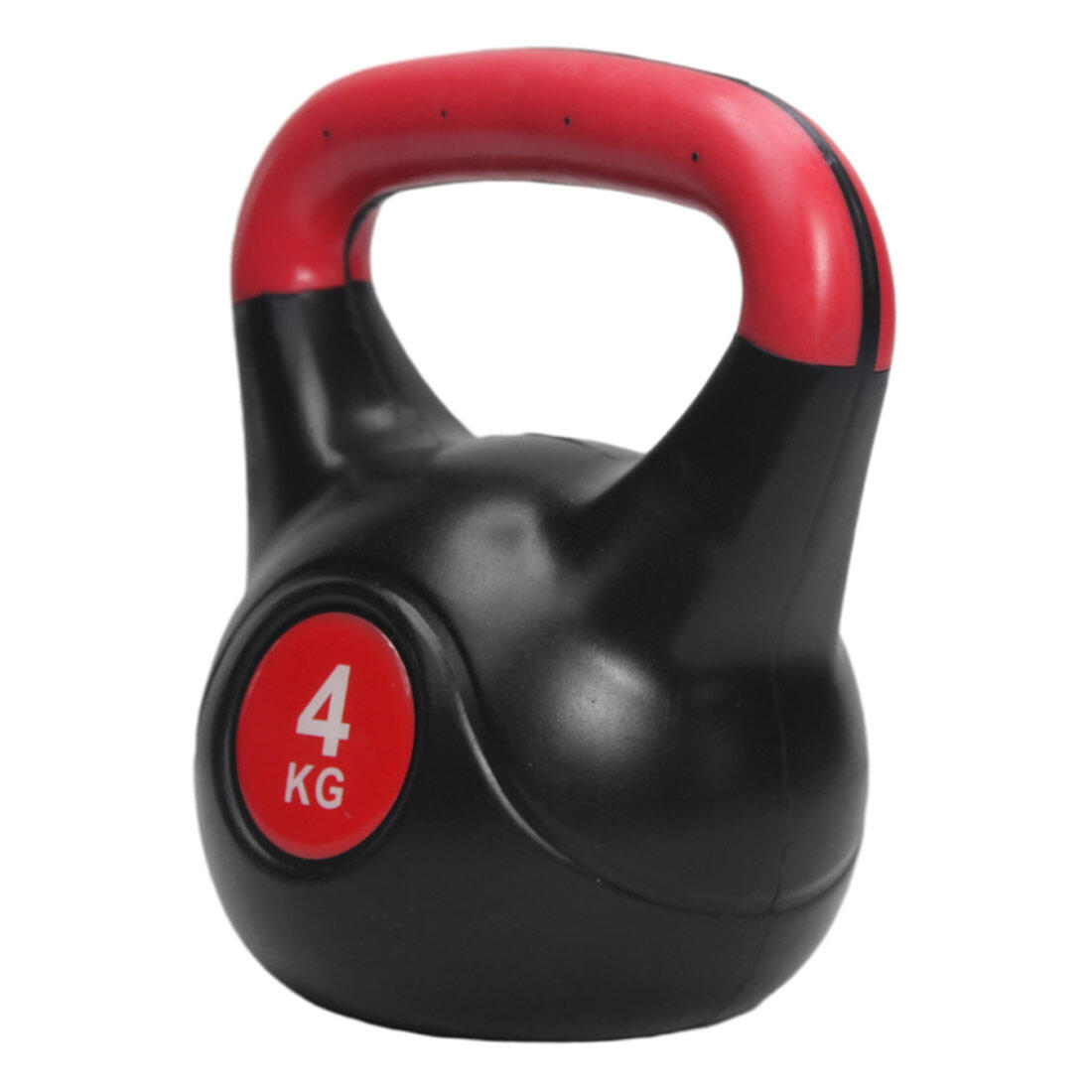 Kettlebell 4 kg rivestita in polietilene 3/4