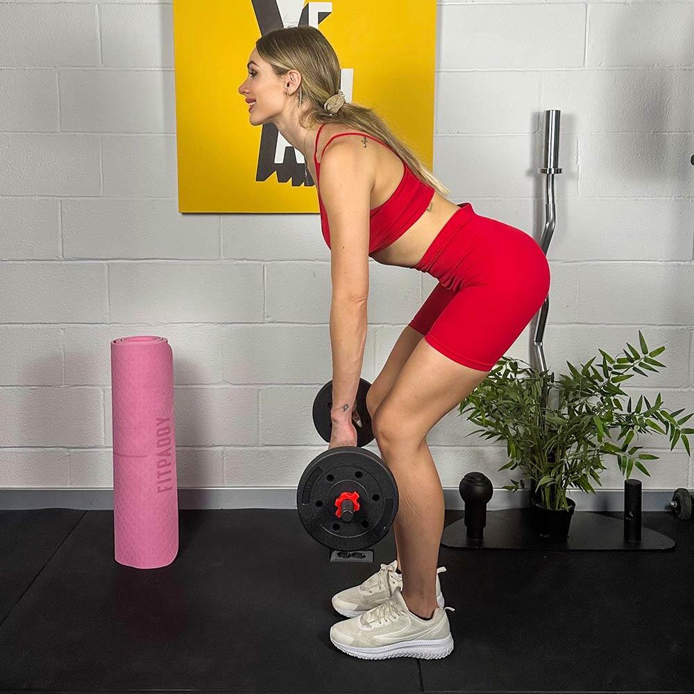 Zestaw Obciążeń 3-w-1 – Regulowany Hantel, Sztanga i Kettlebell (15 kg) 5/5