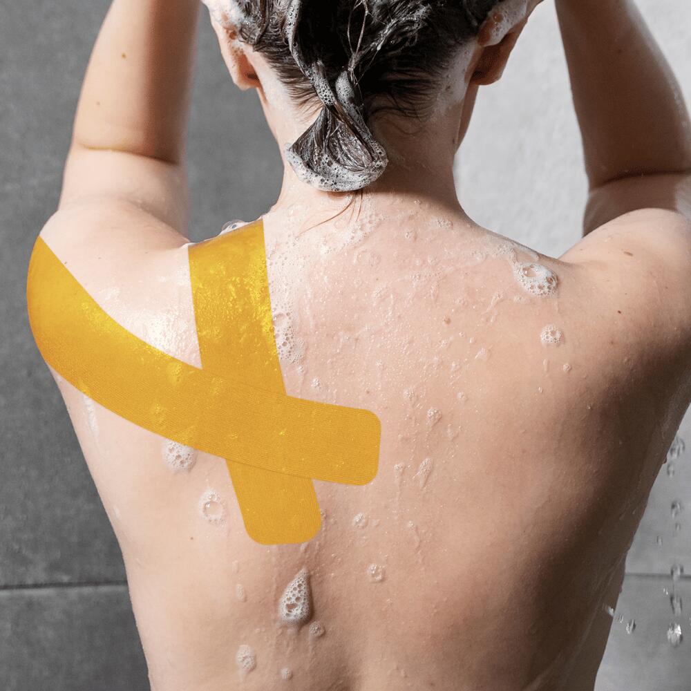 CureTape Classic Geel - taśma kinezjologiczna (kinesiotape) 5/7