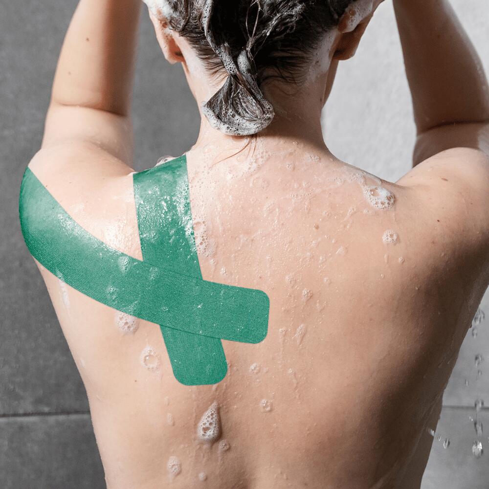 CureTape Classic groen – kinesiologie tape (kinesiotape) 5/7