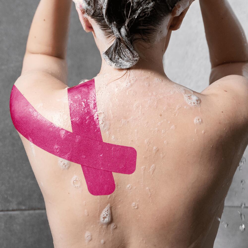 CureTape Classic roze – kinesiologie tape (kinesiotape) 5/7