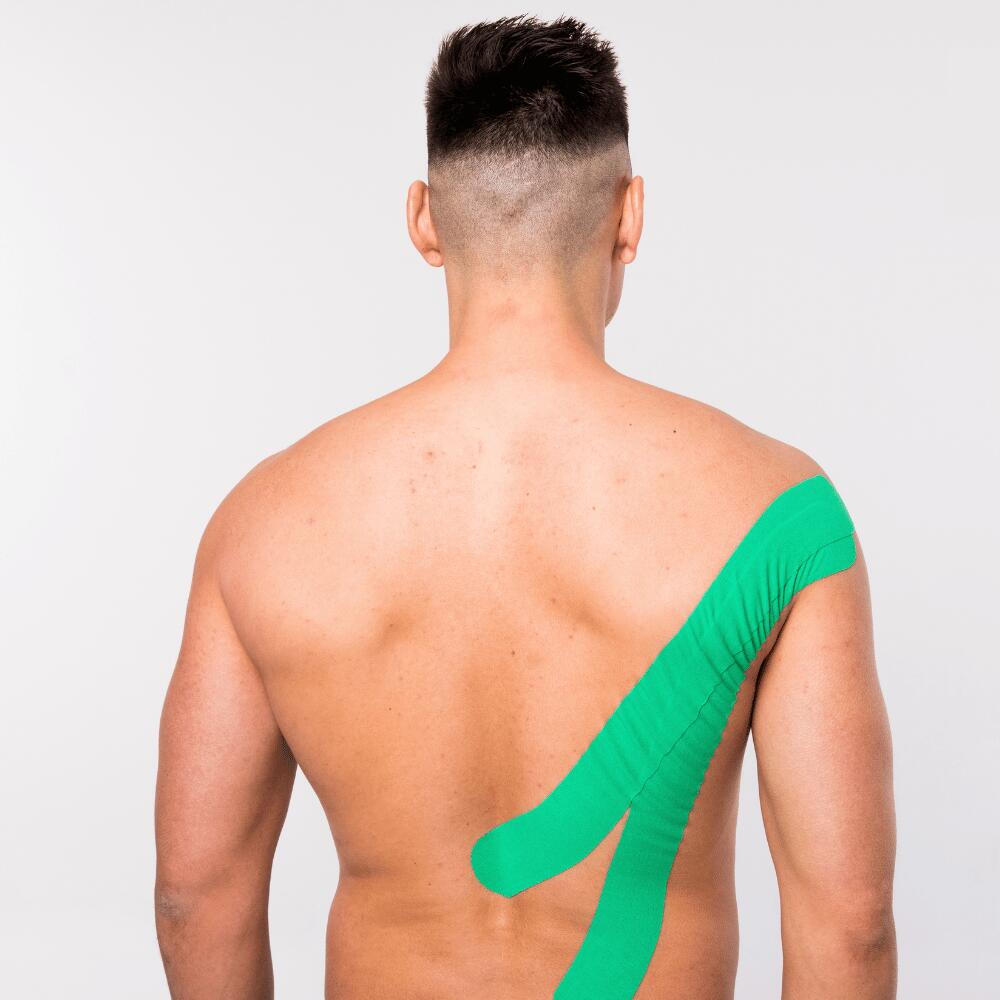 CureTape Classic groen – kinesiologie tape (kinesiotape) 7/7