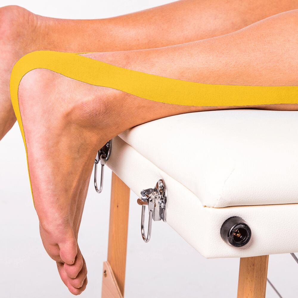 CureTape Classic Geel - taśma kinezjologiczna (kinesiotape) 6/7